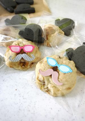 キャラメルバナナのアメリカンクッキー-レシピのメイン写真