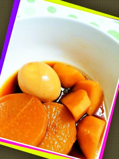 チャーシュー煮汁deお野菜煮込み～♪-レシピのメイン写真