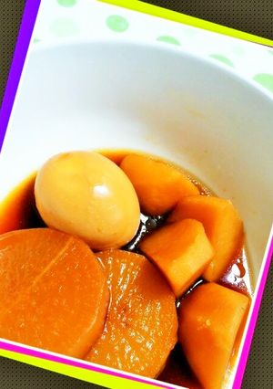 チャーシュー煮汁deお野菜煮込み～♪-レシピのメイン写真