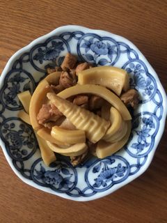 筍と鶏もも肉の煮物-レシピのメイン写真