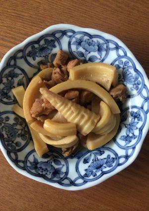 筍と鶏もも肉の煮物-レシピのメイン写真