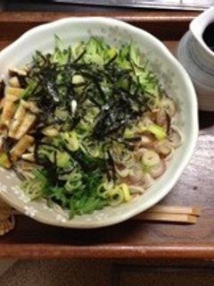 薬味たっぷり乗っけもり蕎麦-レシピのメイン写真