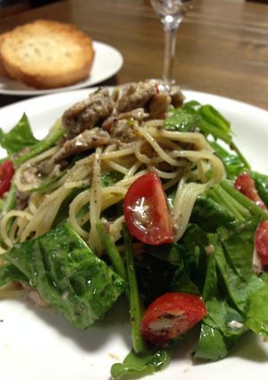 オイルサーディンの冷製パスタ-レシピのメイン写真