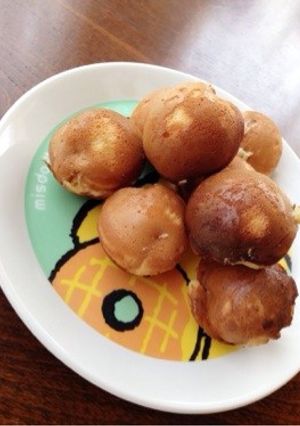 簡単！たこ焼き器でベビーカステラ♡♥︎-レシピのメイン写真