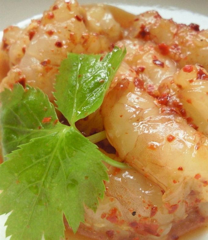甘えび醤油漬゜+｡韓国風-レシピのメイン写真