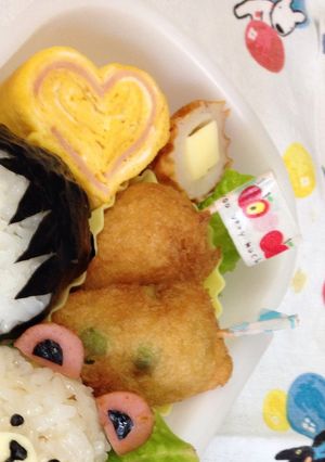 お弁当に♪HMでふわふわアメリカンドッグ-レシピのメイン写真