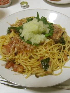 キノコとベーコンの和風パスタ-レシピのメイン写真