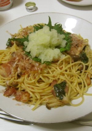 キノコとベーコンの和風パスタ-レシピのメイン写真