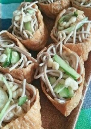 そばいなり-レシピのメイン写真
