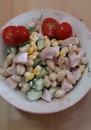 大豆のころころサラダ-レシピのメイン写真