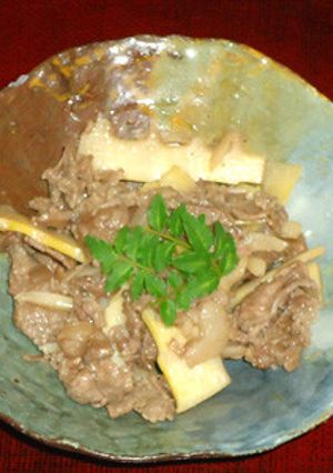 筍と牛肉の山椒煮-レシピのメイン写真