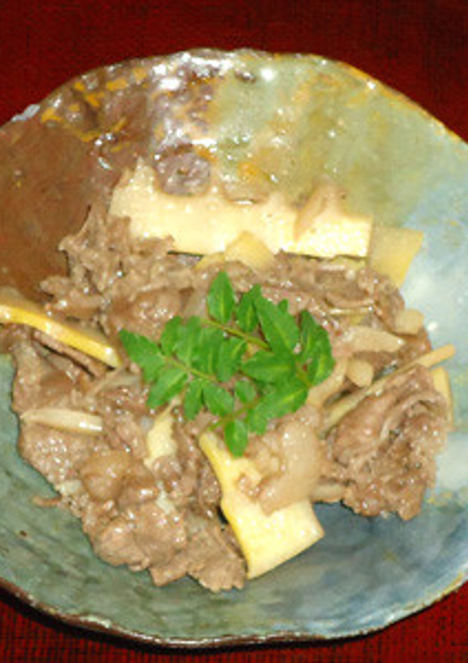 筍と牛肉の山椒煮-レシピのメイン写真