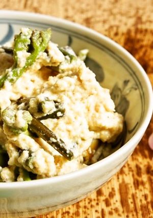 旬の味を♪子供も食べれるワラビの白和え-レシピのメイン写真
