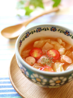 残り野菜で☆簡単スープ♪-レシピのメイン写真