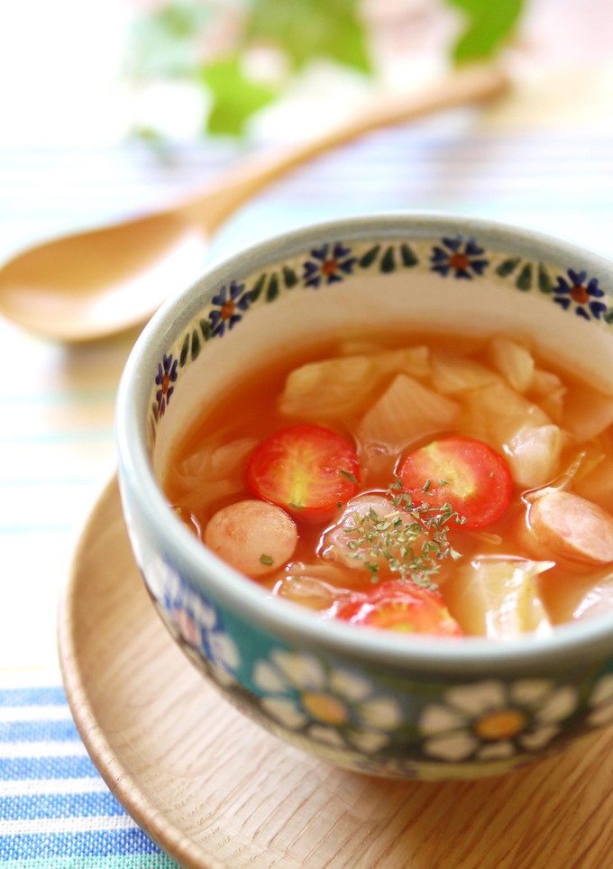 残り野菜で☆簡単スープ♪-レシピのメイン写真
