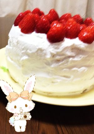 誕生日ケーキ-レシピのメイン写真