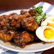 【骨付き鶏肉】コーラ煮で作る甘辛煮!