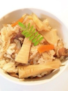 旬の味♡たけのこご飯-レシピのメイン写真