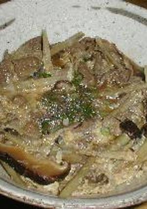 牛肉の卵とじ-レシピのメイン写真