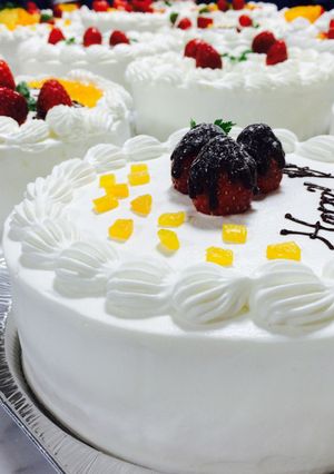 簡単デコレーションケーキ-レシピのメイン写真