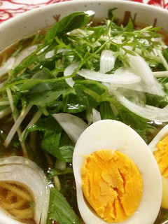サラダのせラーメン-レシピのメイン写真