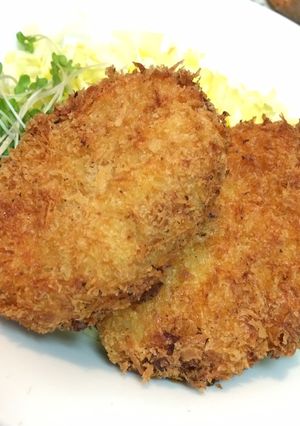 ミートソースで我が家のほくほくコロッケ-レシピのメイン写真