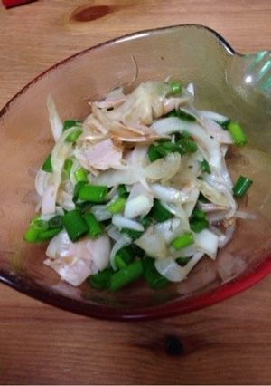 新玉ねぎのサラダ-レシピのメイン写真