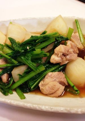 ザ★おかず カブと鶏肉のさっと煮-レシピのメイン写真