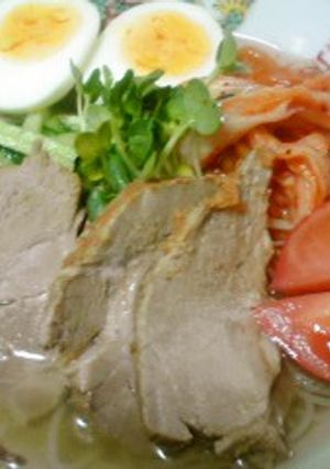 自家製チャーシューの冷麺-レシピのメイン写真