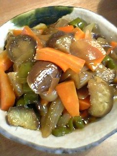 【茄子の醤油炒め】-レシピのメイン写真