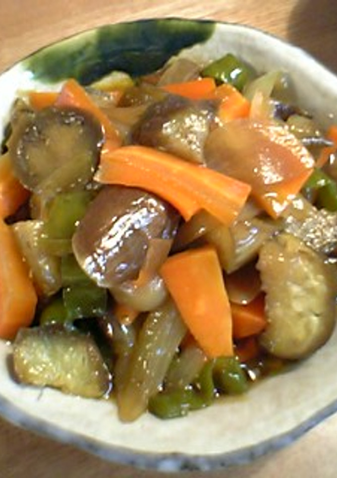 【茄子の醤油炒め】-レシピのメイン写真