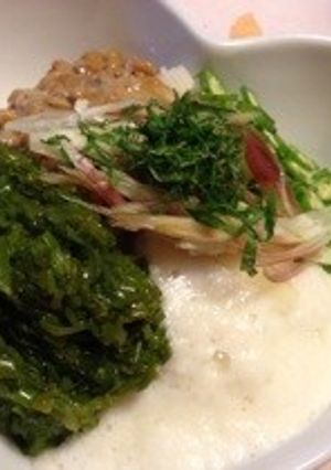 ねばねば好きにたまらない♡ねばねば素麺-レシピのメイン写真