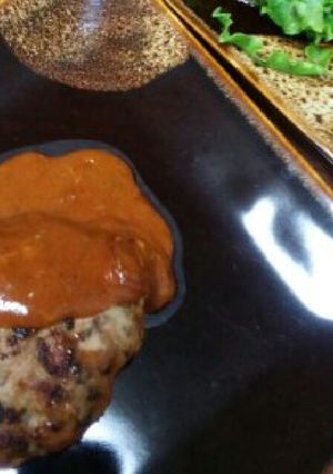 我が家のハンバーグ-レシピのメイン写真