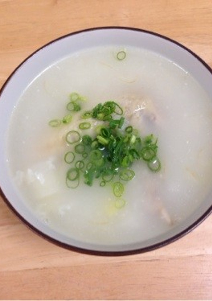 簡単！男子でもつくれる炊飯器で参鶏湯！-レシピのメイン写真