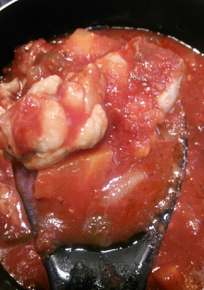簡単 鶏肉のトマト煮-レシピのメイン写真