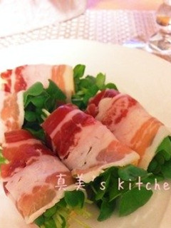 カイワレとチーズの生ハム巻き-レシピのメイン写真