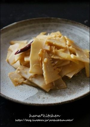 たけのこのきんぴら。３分クッキング♪-レシピのメイン写真