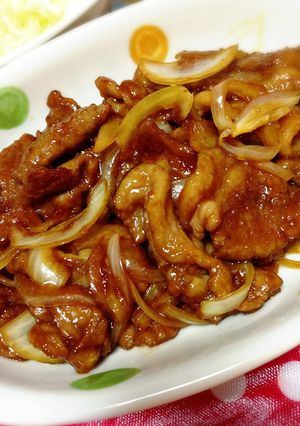初心者でも簡単♡我が家のマイルド生姜焼き-レシピのメイン写真