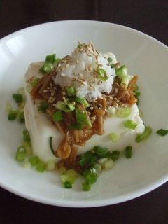 なめたけおろし冷ややっこ-レシピのメイン写真