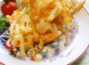 お手軽♪小海老と野菜のかきあげ-レシピのメイン写真