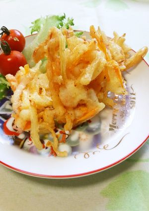 お手軽♪小海老と野菜のかきあげ-レシピのメイン写真