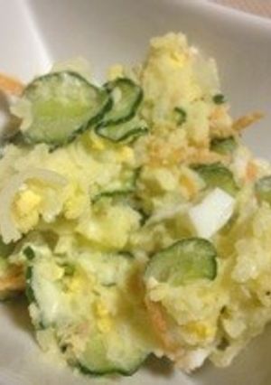 余ったらっきょうアレンジ！ポテトサラダ☆-レシピのメイン写真