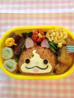 妖怪ウォッチ ジバニャンキャラ弁-レシピのメイン写真