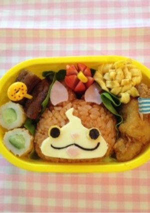 妖怪ウォッチ ジバニャンキャラ弁-レシピのメイン写真