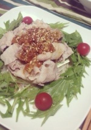 さっぱり冷しゃぶ-レシピのメイン写真