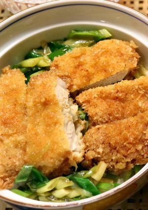 とじないカツ丼-レシピのメイン写真