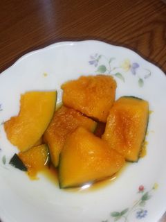 かぼちゃの煮物(*^^*)-レシピのメイン写真
