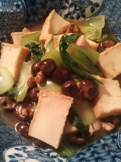 チンゲン菜とミニ椎茸の煮物-レシピのメイン写真
