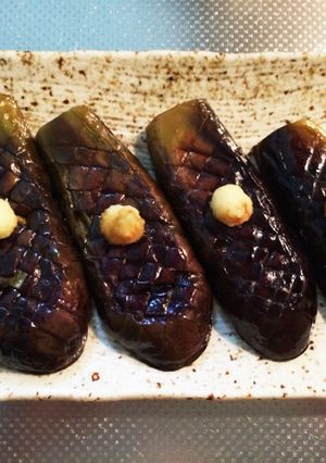 ナスのオリーブオイル焼き-レシピのメイン写真