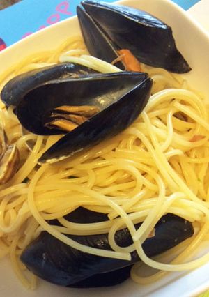 イタリア☆ムール貝とアサリのパスタ-レシピのメイン写真